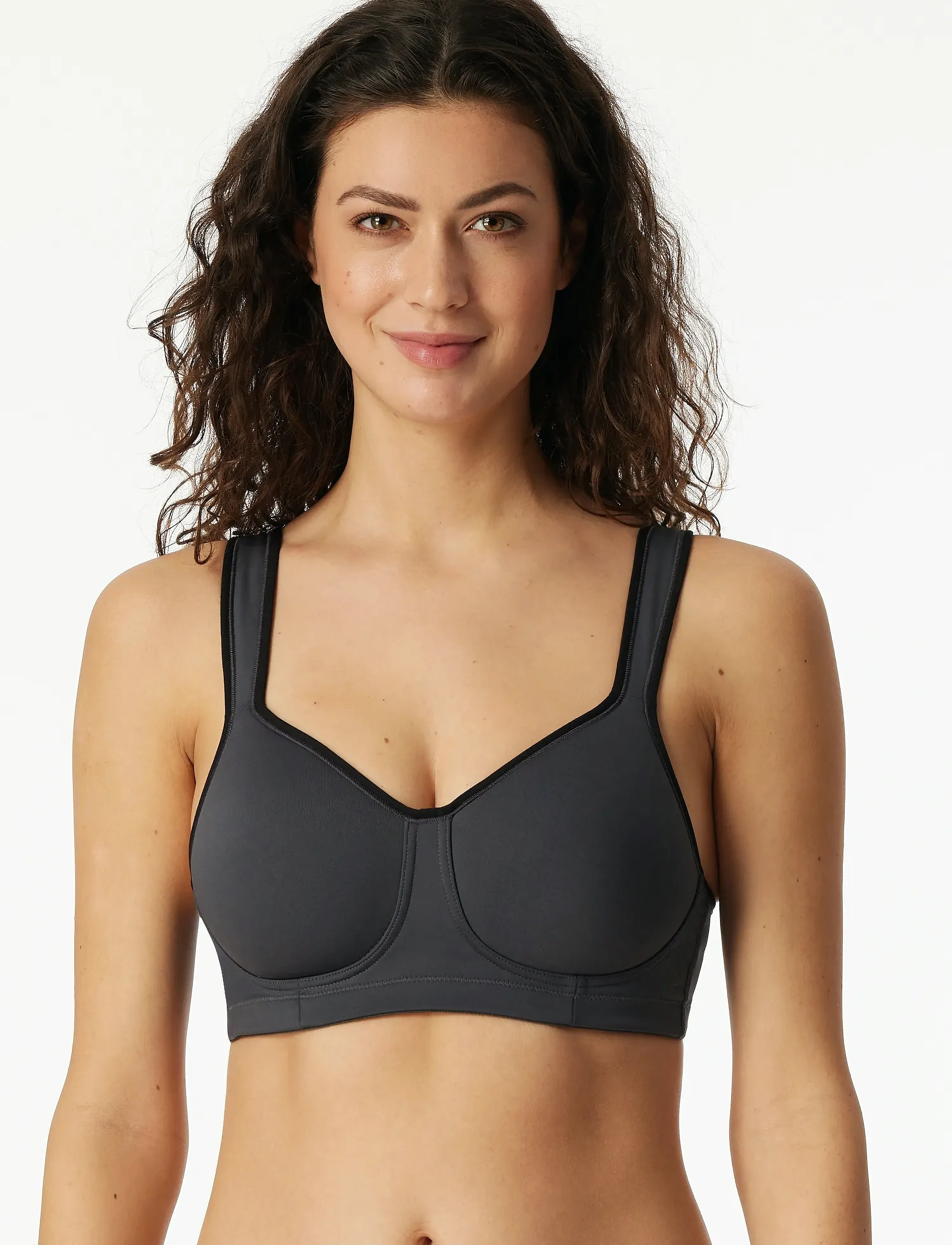 Schiesser - Sports Bra - medium - anthracite - 4