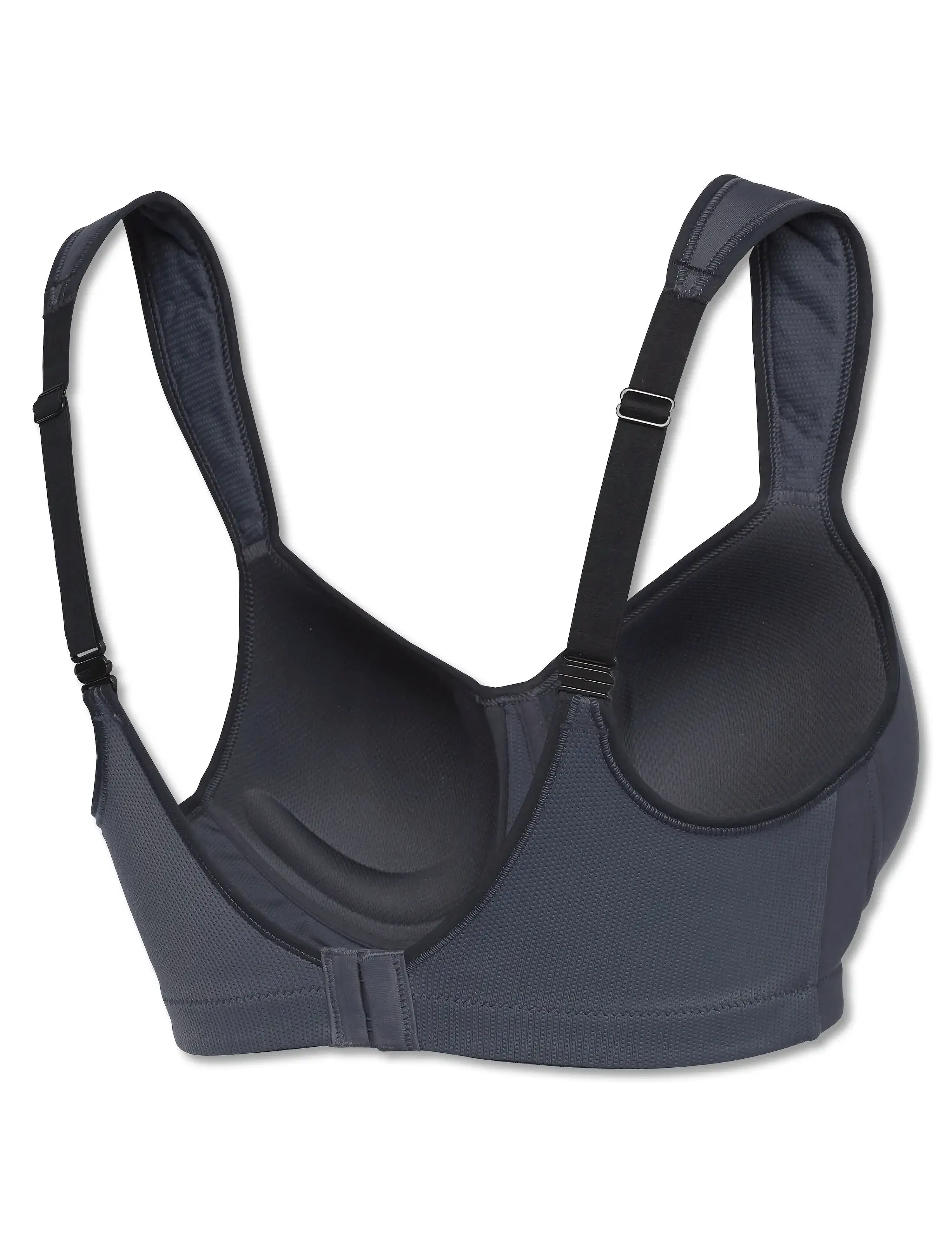Schiesser - Sports Bra - medium - anthracite - 5