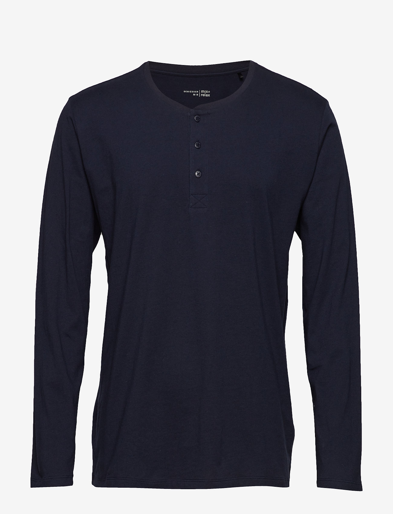 Schiesser - Shirt 1/1 - long-sleeved t-shirts - dark blue - 1