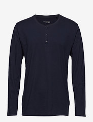 Schiesser - Shirt 1/1 - langermede t-skjorter - dark blue - 1