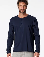 Schiesser - Shirt 1/1 - long-sleeved t-shirts - dark blue - 5