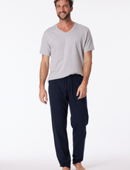 Schiesser - Long Pants - pyjamabroeken - dark blue - 0