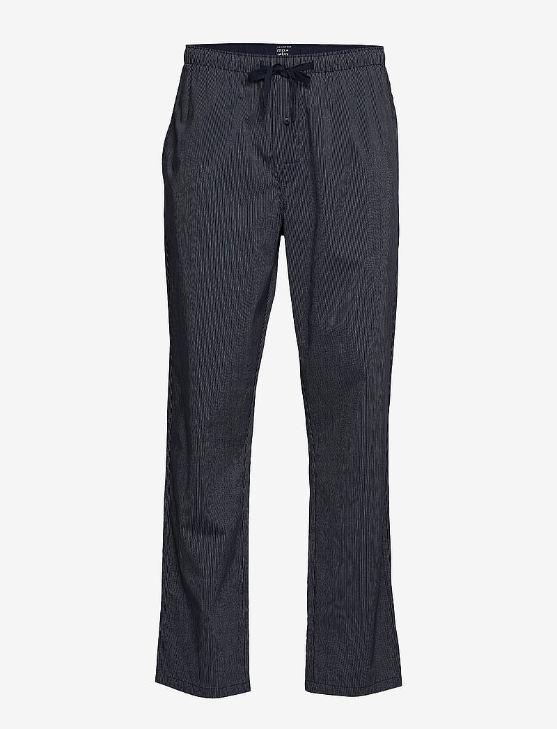 Schiesser - Long Pants - pyjamasbyxor - dark blue - 1