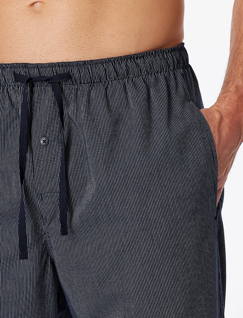 Schiesser - Long Pants - pyjamasbyxor - dark blue - 5