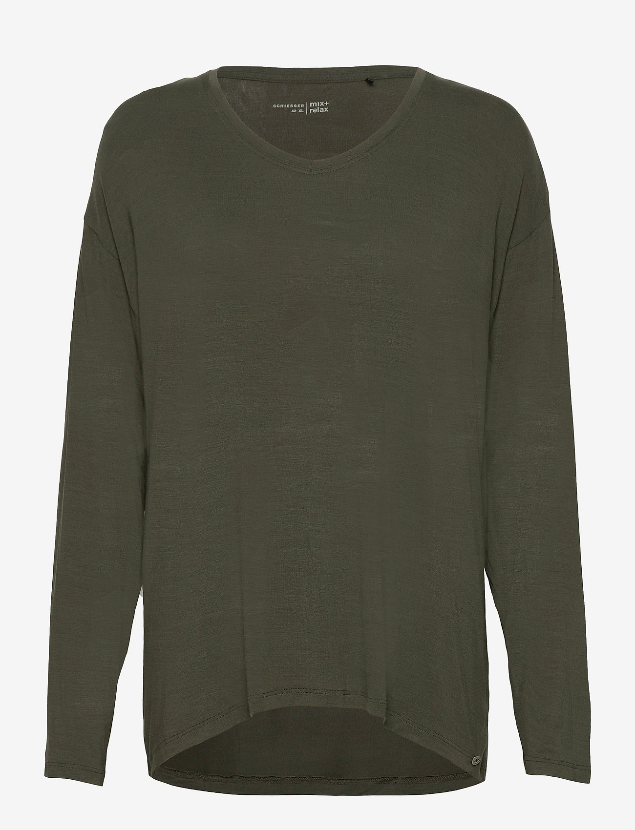 Schiesser - Shirt 1/1 - olive green - 0