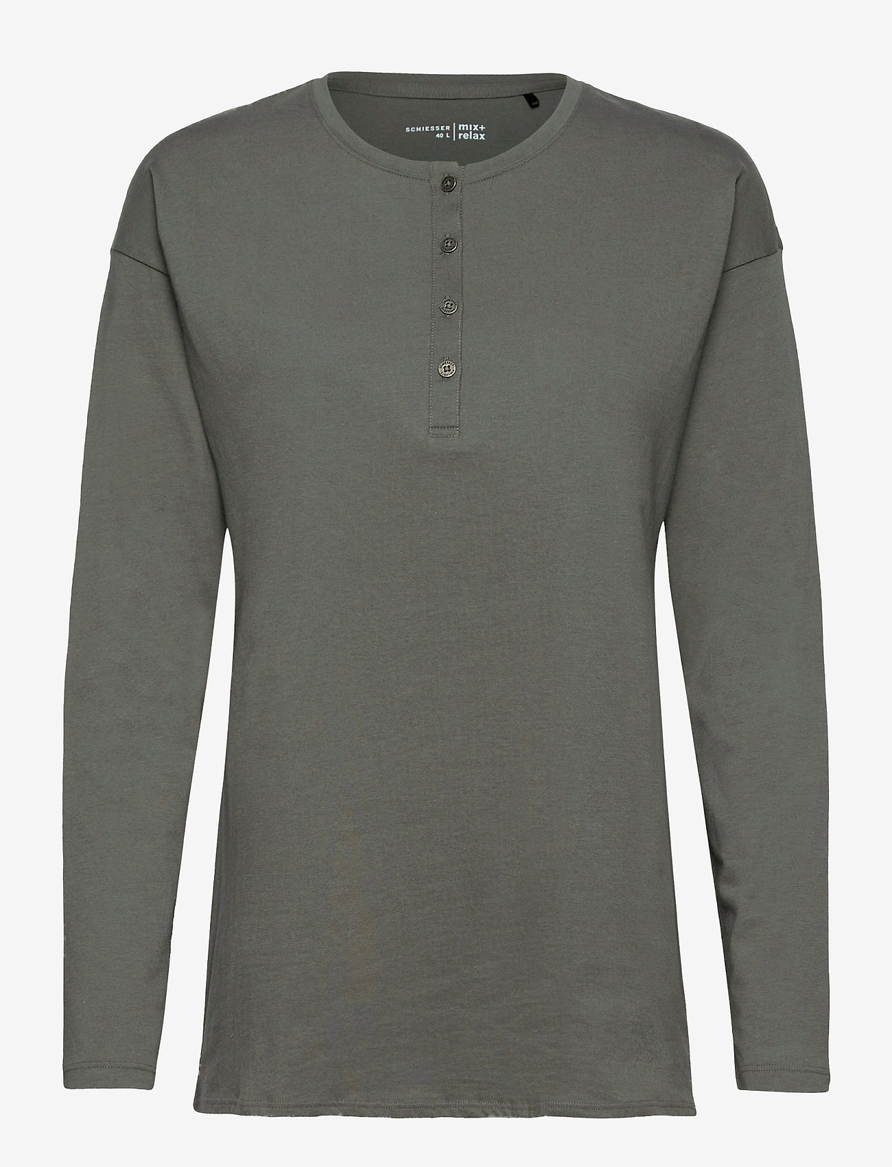 Schiesser - Shirt 1/1 - khaki - 0