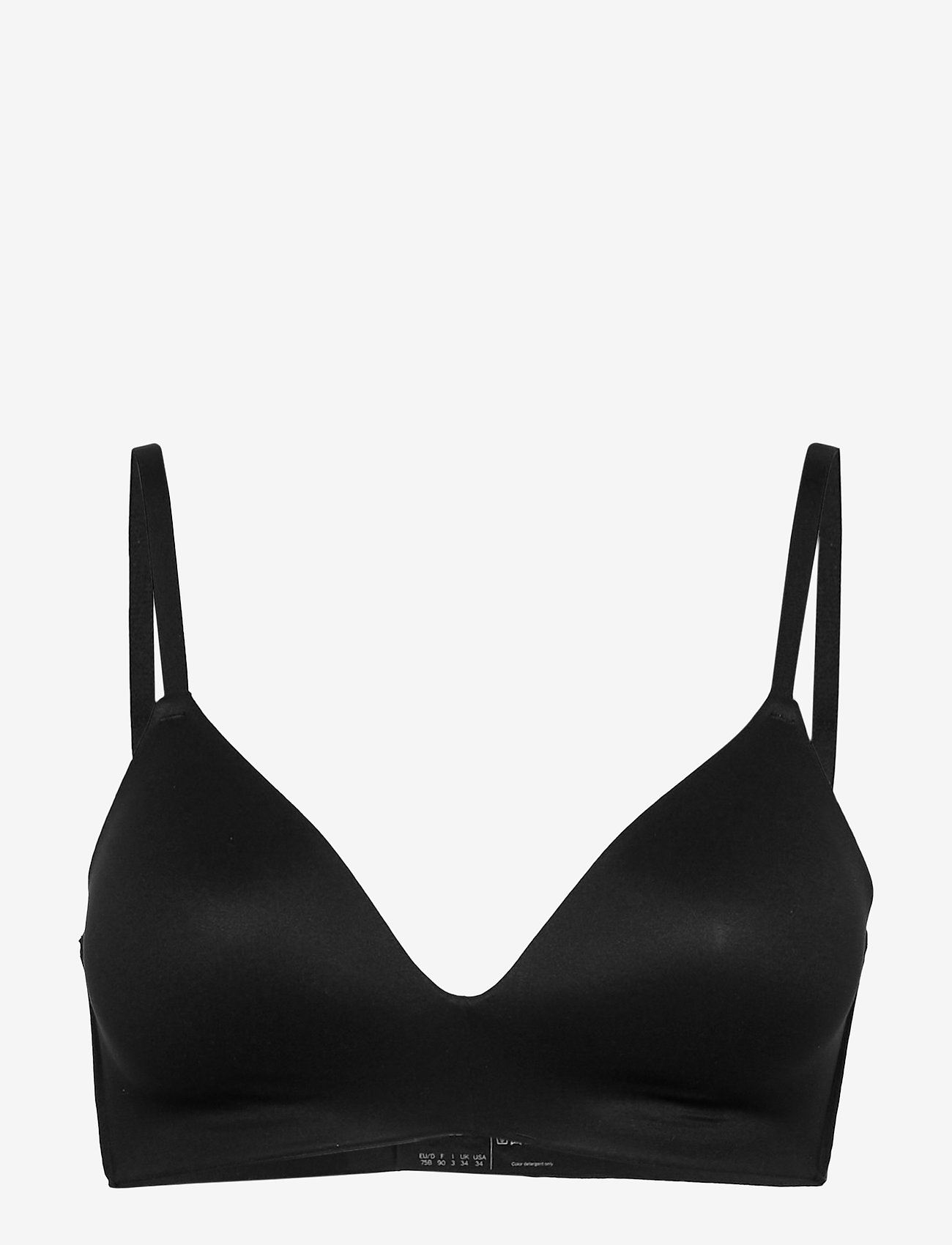 Schiesser - Padded Bra - tugikaarteta rinnahoidjad - black - 0