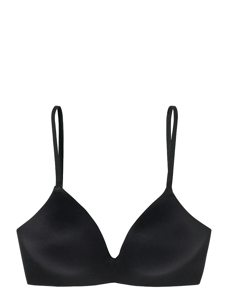 Schiesser - Padded Bra - bügellose bhs - black - 1