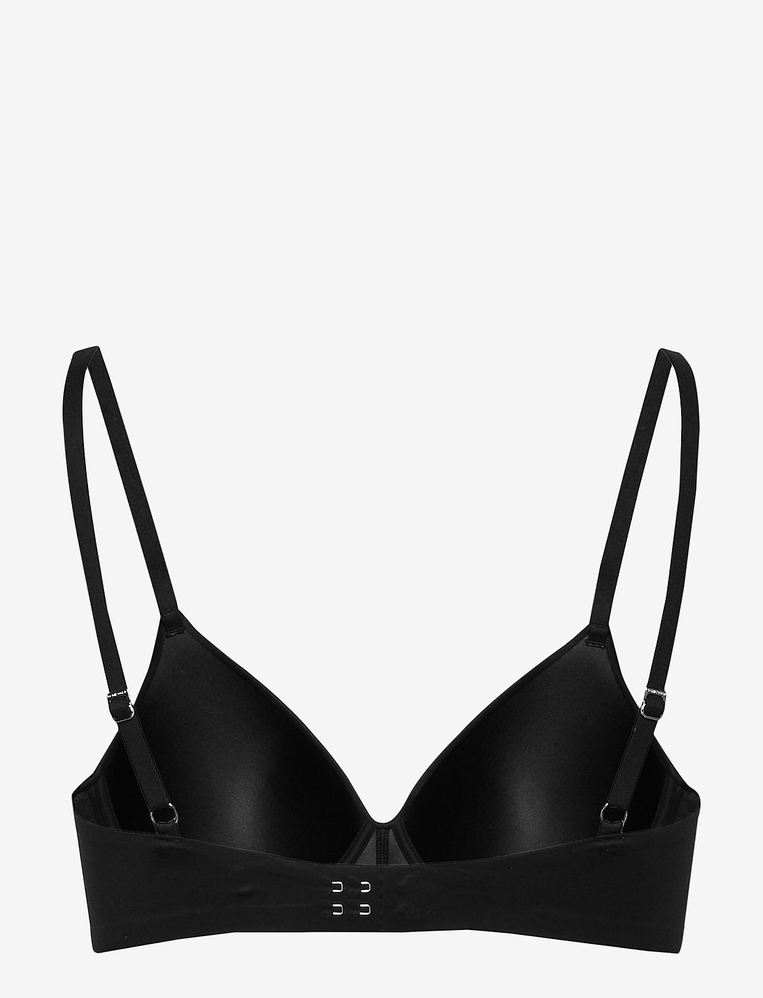 Schiesser - Padded Bra - bygellösa bh:ar - black - 2