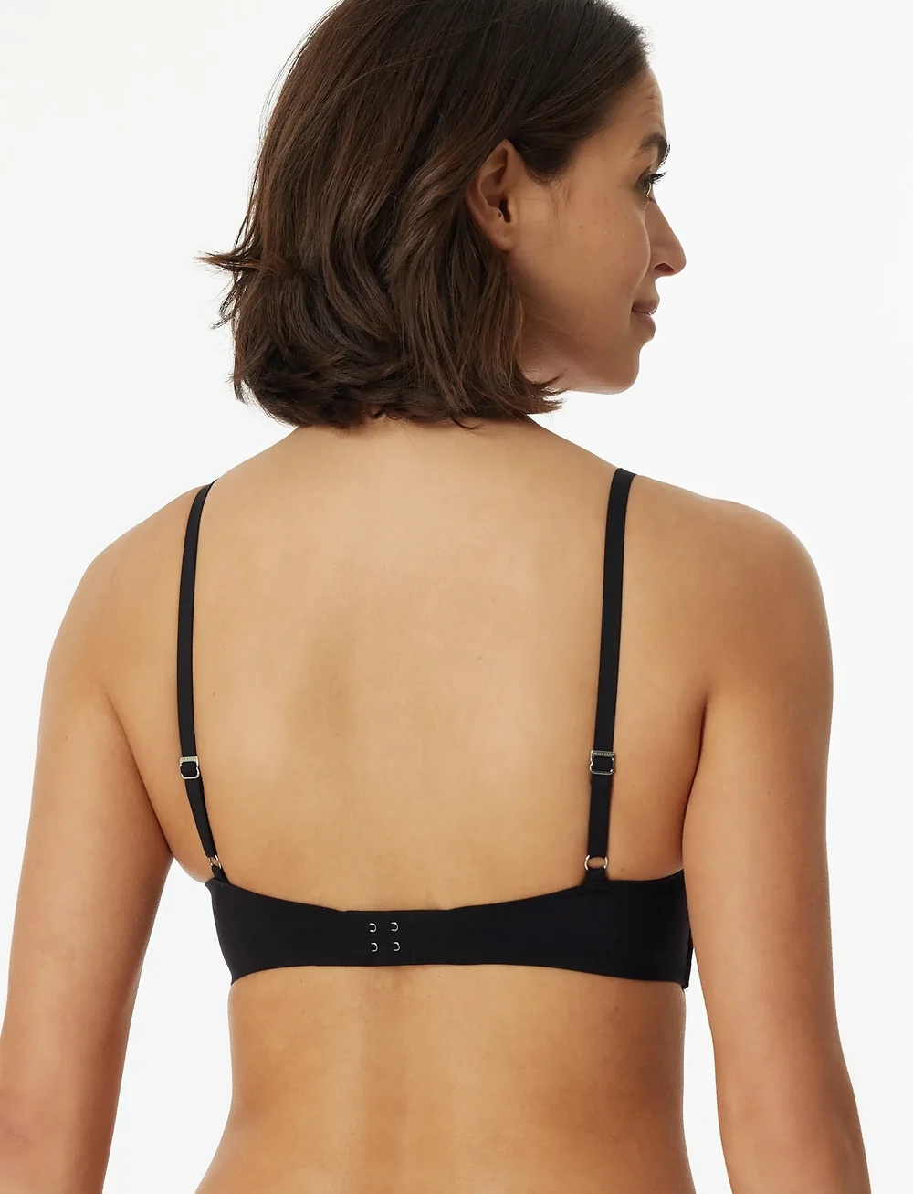 Schiesser - Padded Bra - bygellösa bh:ar - black - 3