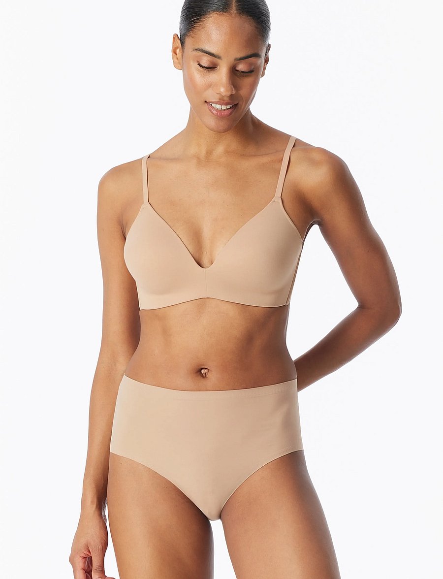 Schiesser - Padded Bra - laveste priser - maple - 0