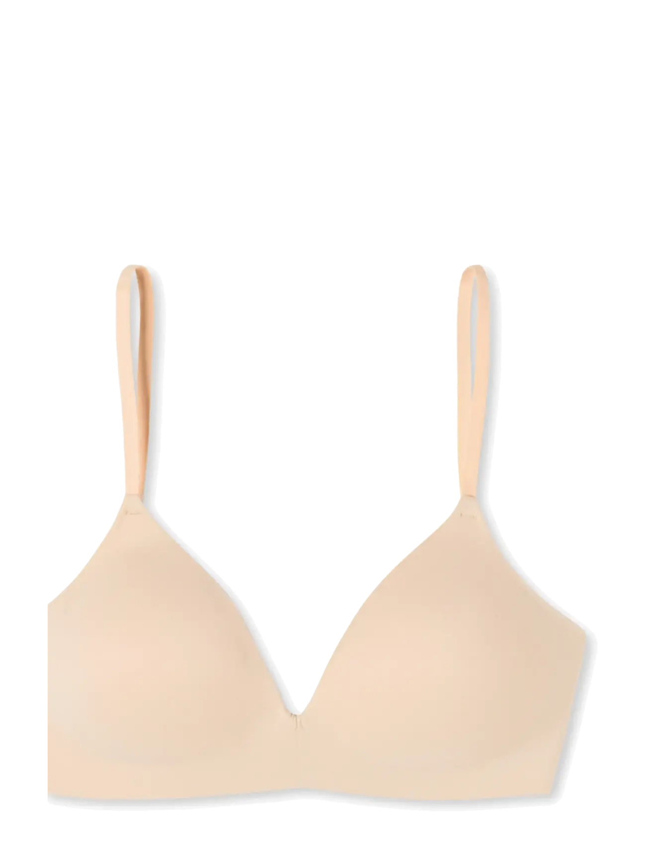 Schiesser Wire-free, padded bra in maple - Invisible Soft - Underkläder - NUDE / beige