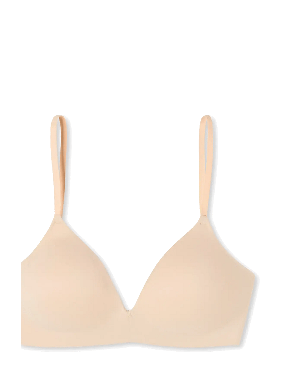 Schiesser - Wire-free, padded bra in maple - Invisible Soft - bügellose bhs - nude - 1