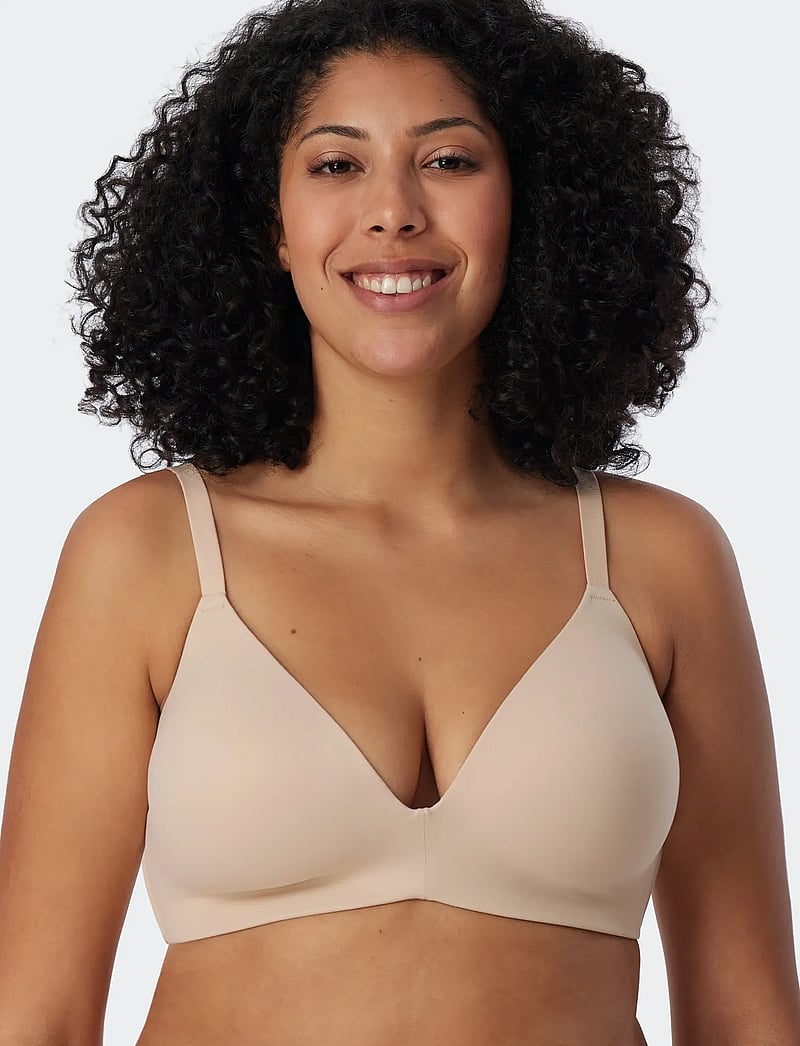 Schiesser - Padded Bra - bygellösa bh:ar - nude - 4