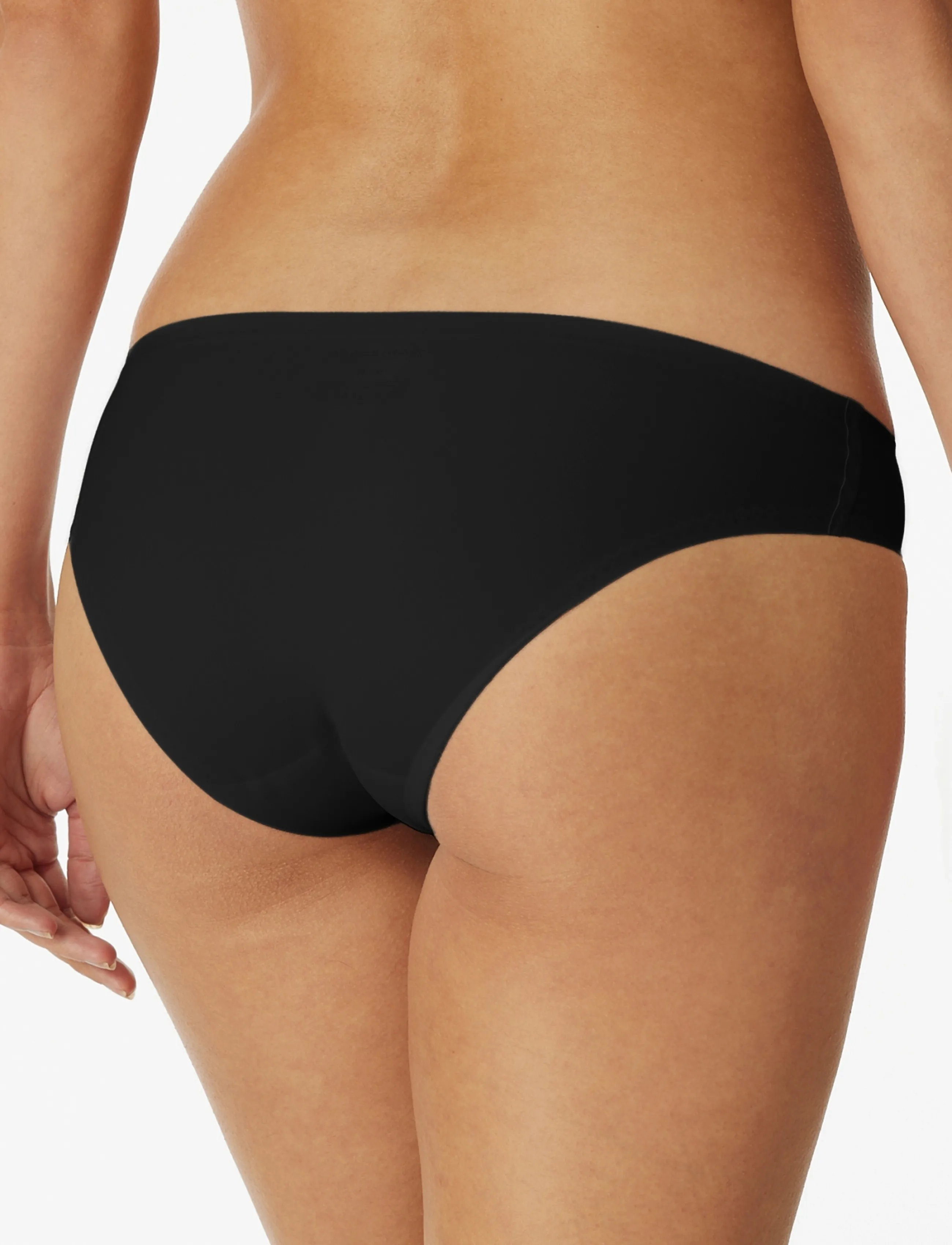 Schiesser - Low Rise Rio - seamless trosor - black - 2