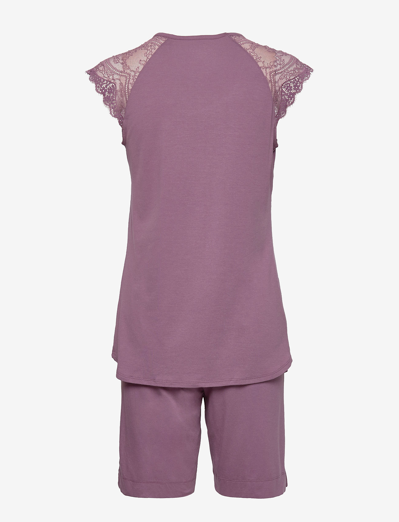 Schiesser - Pyjama Short - red berry - 1