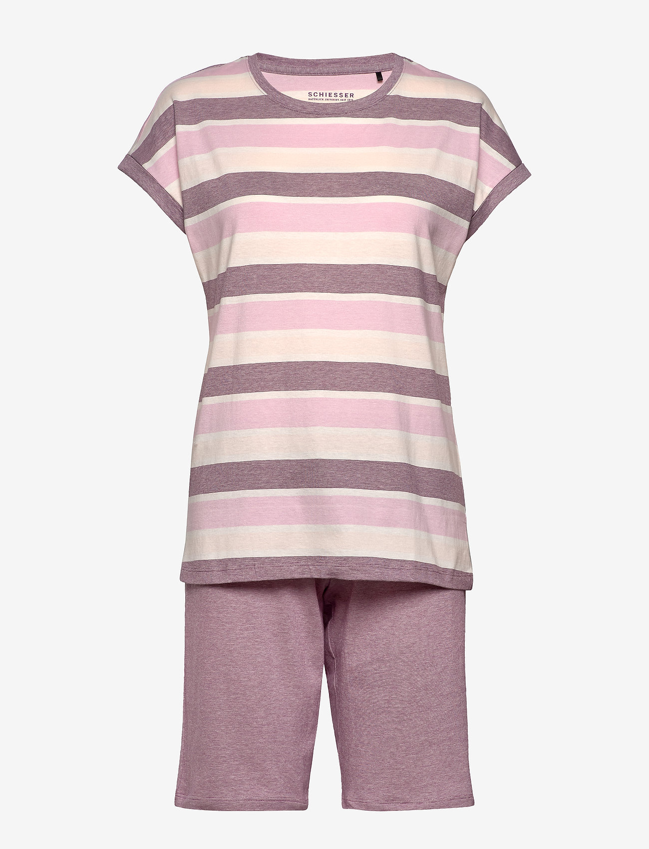 Schiesser - Pyjama Short - red berry - 0