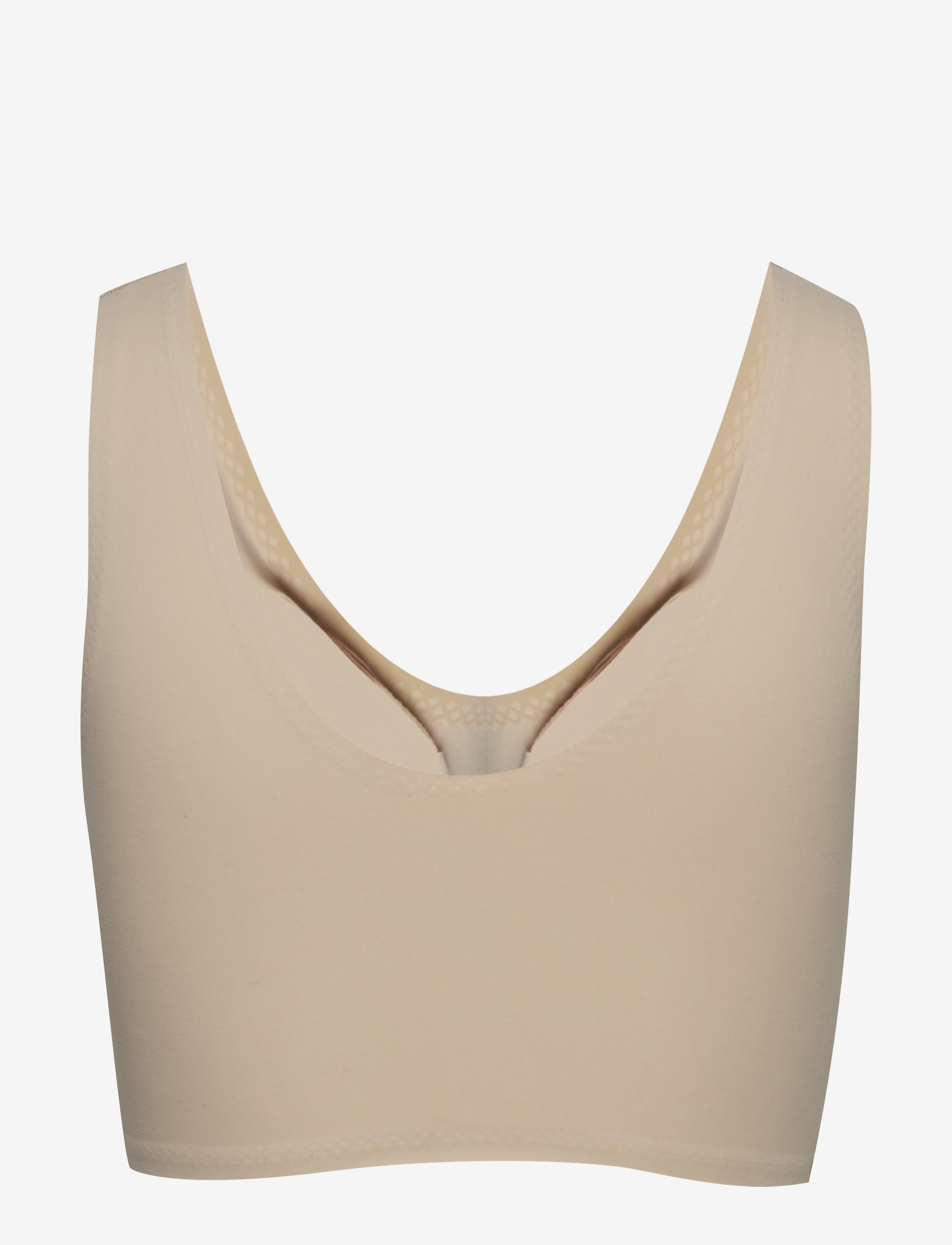 Schiesser - Bustier mit Pads - Invisible Soft - tank-top brjóstahaldarar - sand - 2