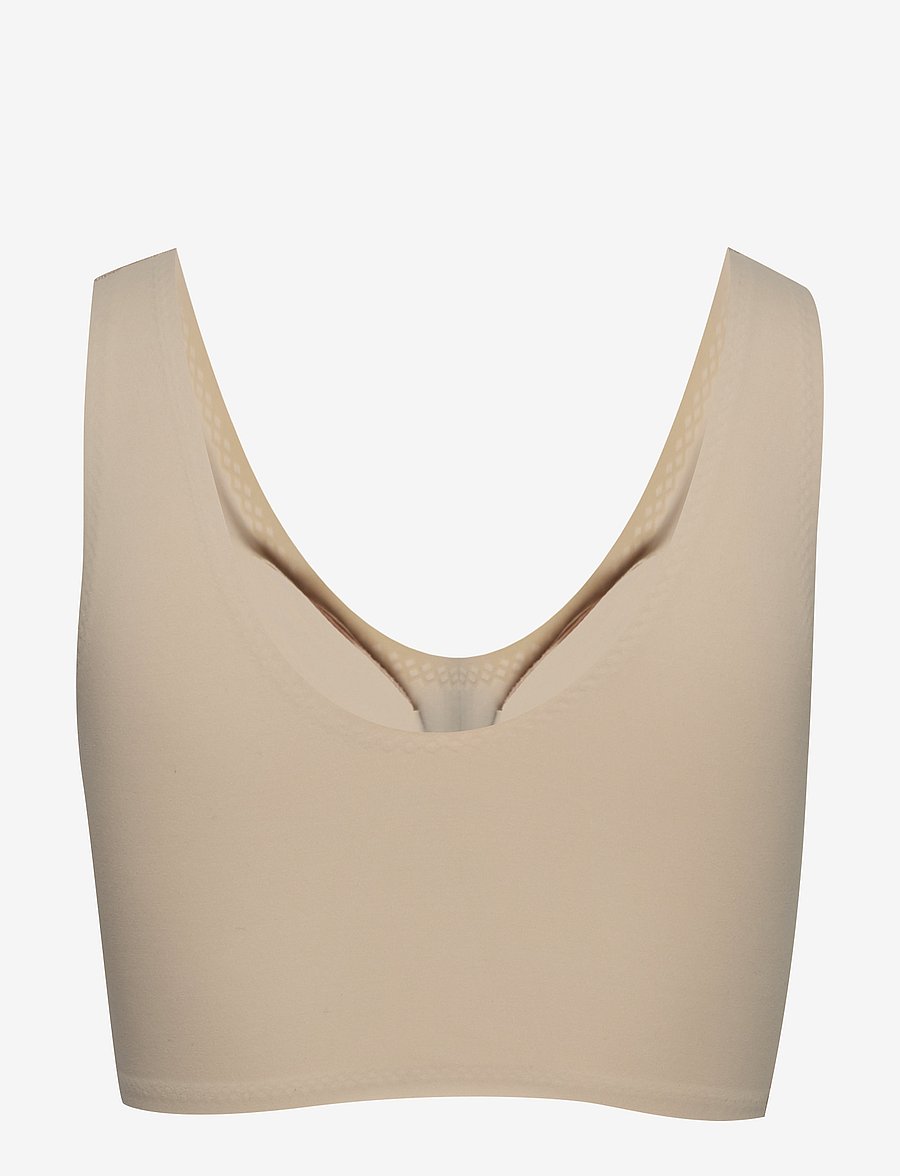Schiesser - Bustier mit Pads - Invisible Soft - tank-top brjóstahaldarar - sand - 2