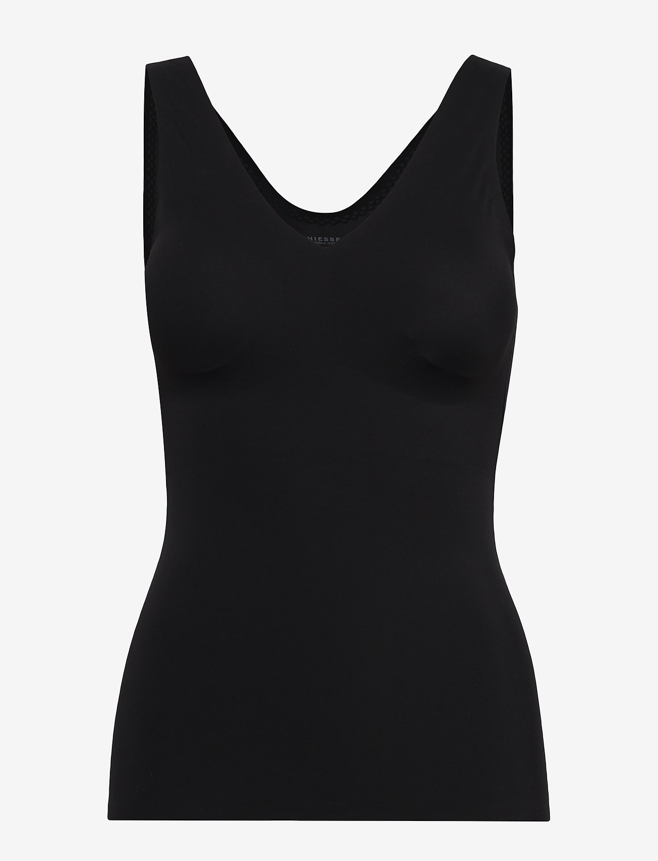 Schiesser Top - T-shirts & Toppar - BLACK / black