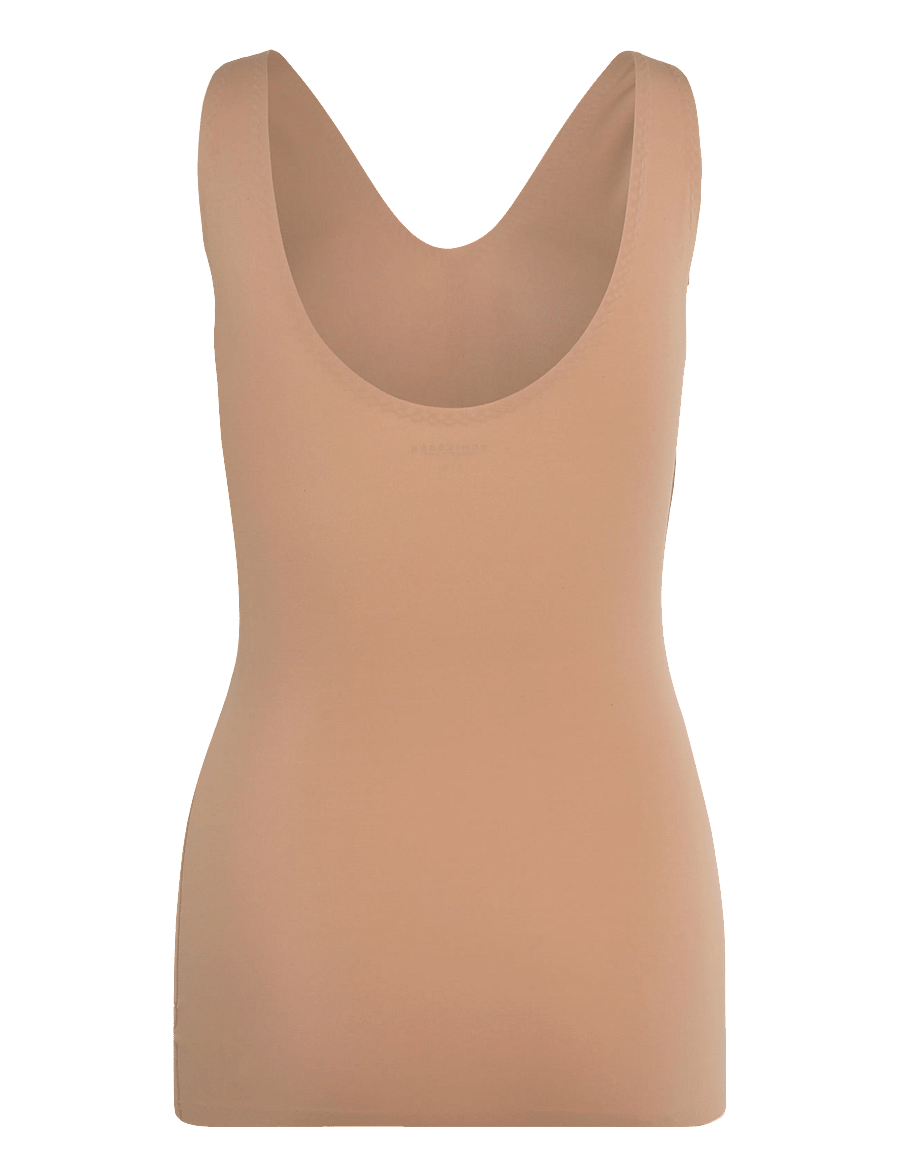 Schiesser - Microware Strap Top with Removable Pads, Black - Invisible Soft - tanktops - maple - 2