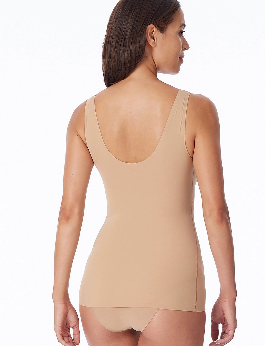 Schiesser - Top - Ärmellose tops - maple - 2