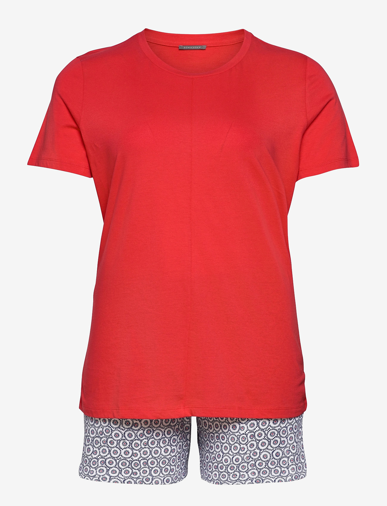 Schiesser - Pyjama Short - red - 0