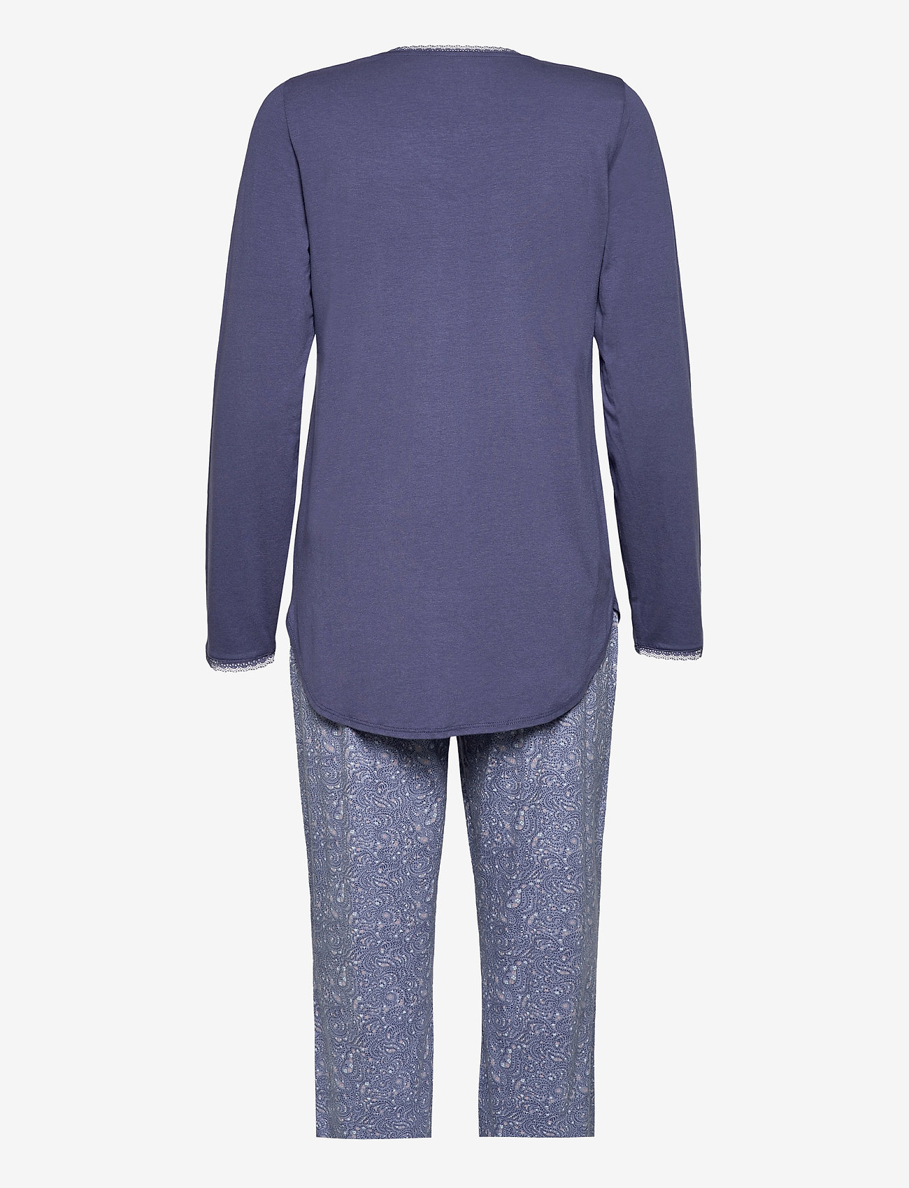 Schiesser - Pyjama Long - blue - 1