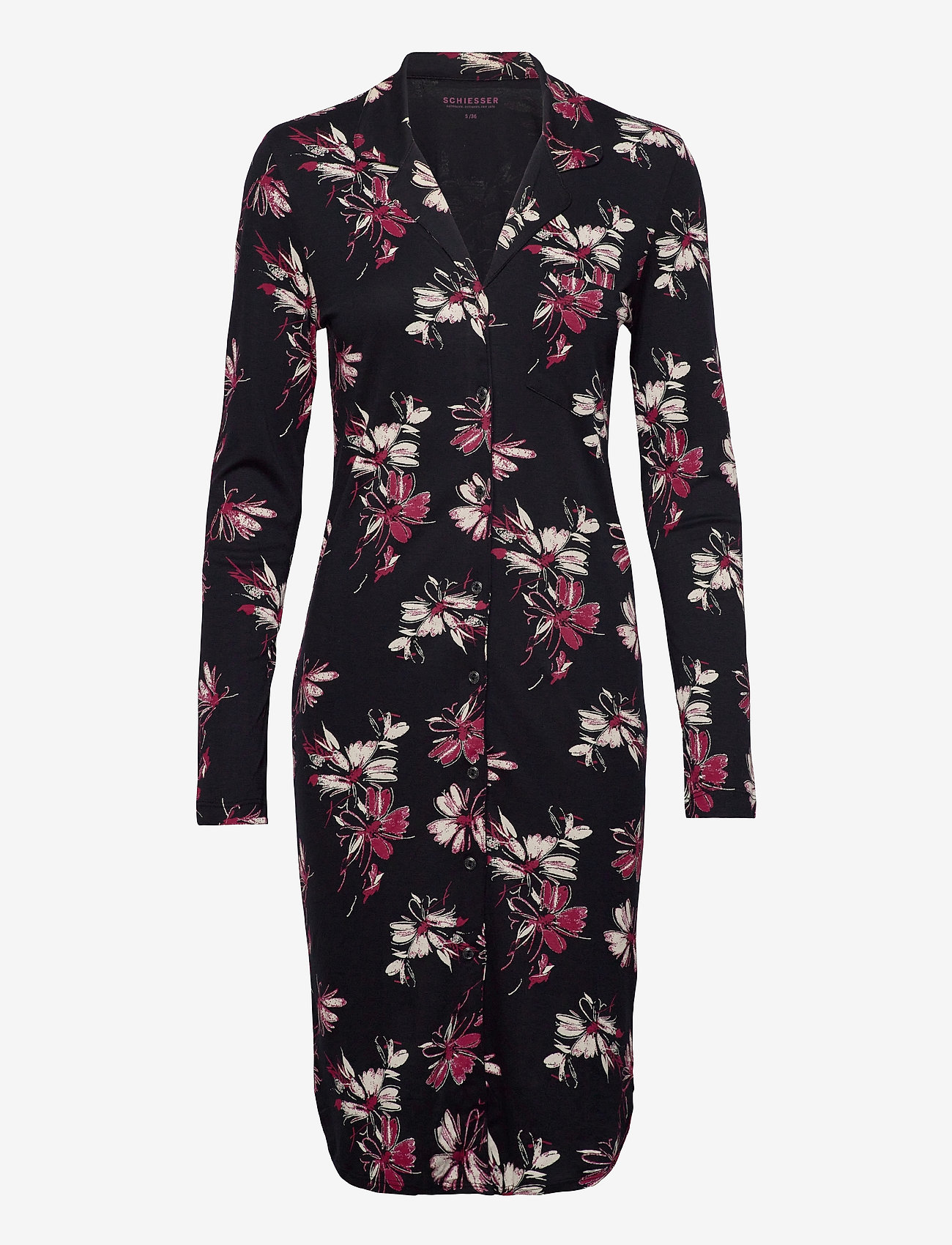 Schiesser - Nightshirt 1/1 - anthracite - 0