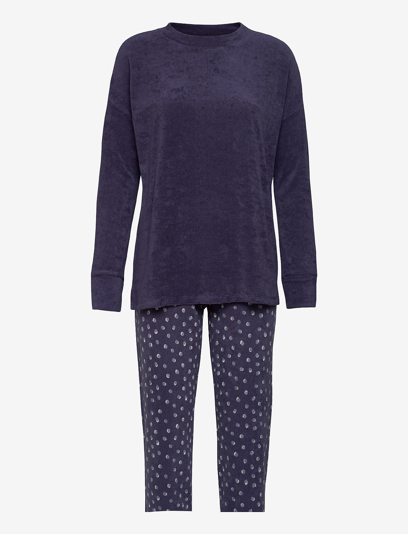 Schiesser - Pyjama Long - blue - 0