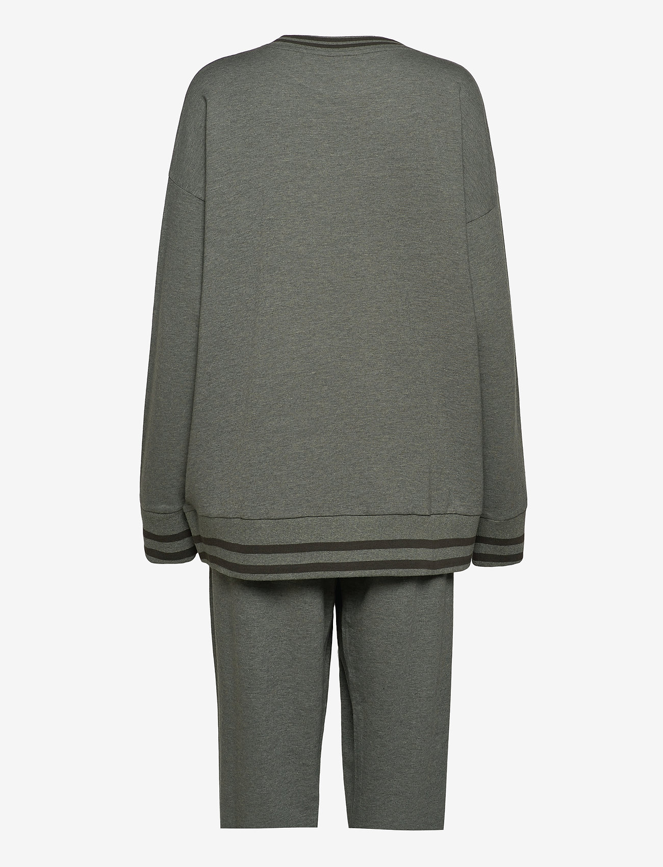 Schiesser - Pyjama Long - khaki melange - 1