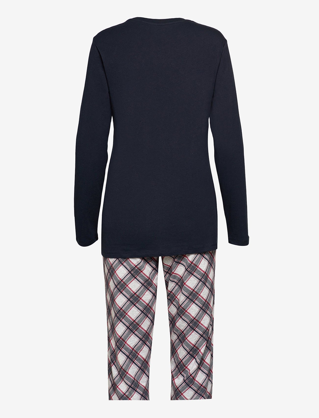 Schiesser - Pyjama Long - dark blue - 1