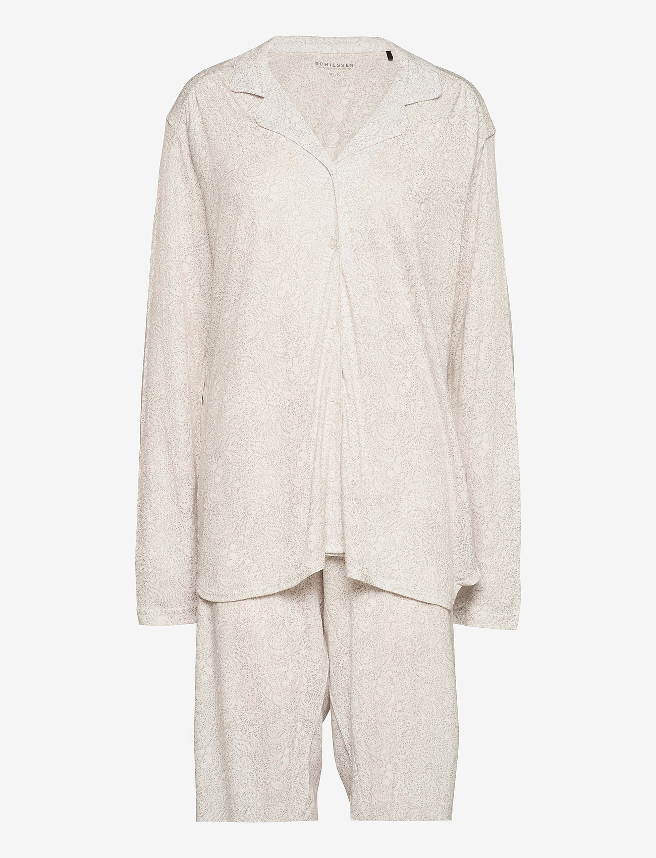 Schiesser - Pyjama Long - cream - 0
