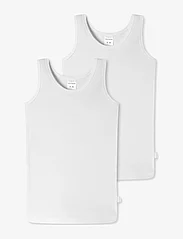 Schiesser - Shirt 0/0 - varrukateta - white - 0