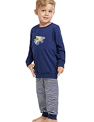 Schiesser - Boys Pyjama Long - sets - dark blue - 6