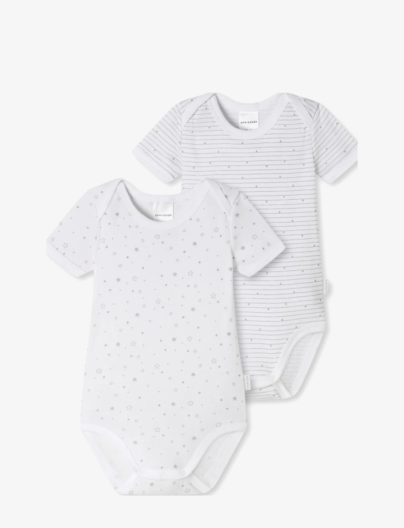 Schiesser - Baby Body 1/2 - plain short-sleeved bodies - assorted 1 - 0