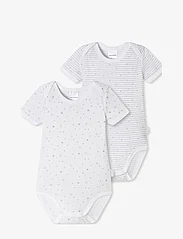 Schiesser - Baby Body 1/2 - yksiväriset lyhythihaiset bodyt - assorted 1 - 0