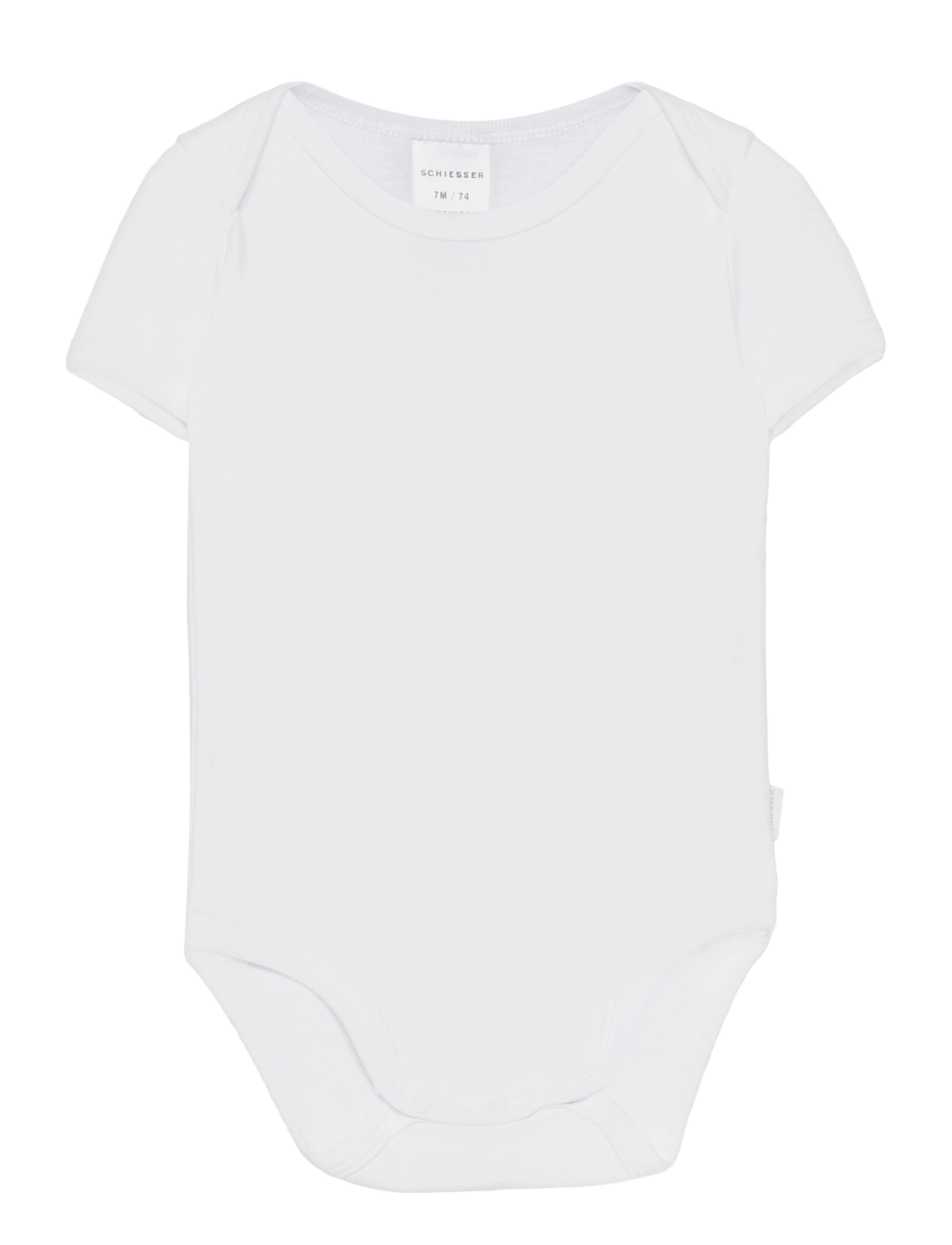 Schiesser - Baby Body 1/2 - multipack bodyer - white - 2