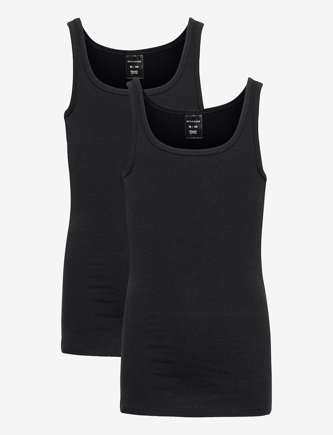 Schiesser - Top - sleeveless - black - 0