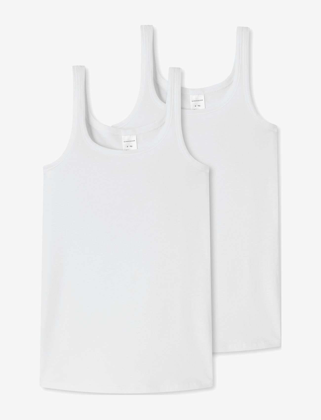 Schiesser - Top - tanktops - white - 0