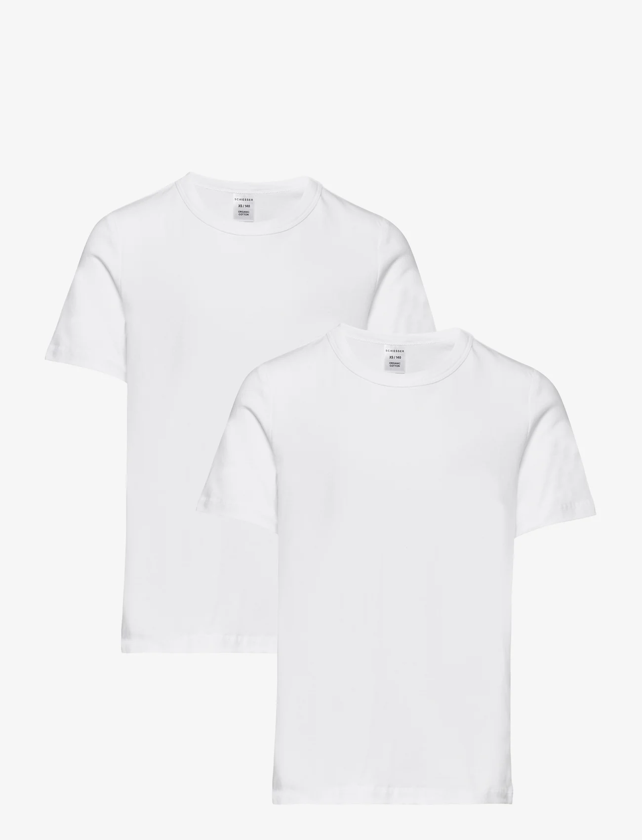 Schiesser - Shirt 1/2 - short-sleeved t-shirts - white - 0