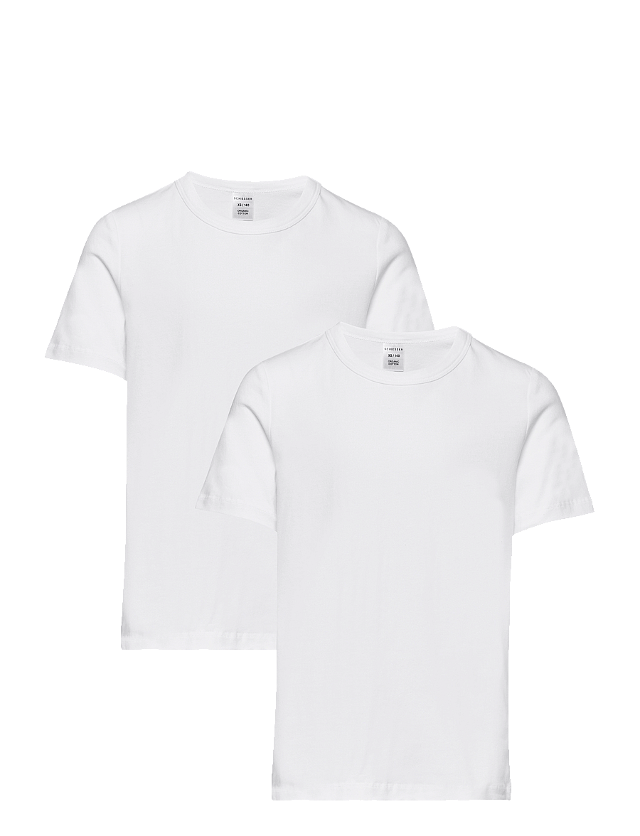 Schiesser - Shirt 1/2 - kurzärmelige - white - 0