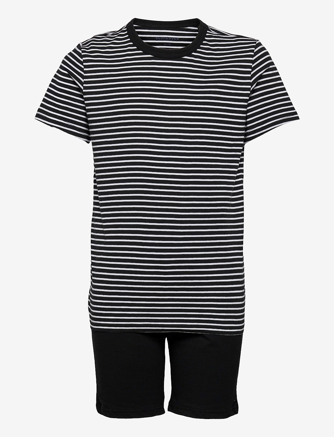Schiesser - Boys Pyjama Short - sett - black - 1