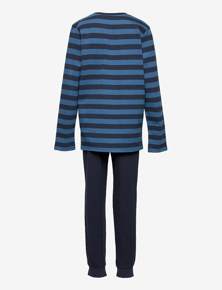 Schiesser - Boys Pyjama Long - pyjamasset - blue - 2