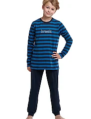 Schiesser - Boys Pyjama Long - sets - blue - 6