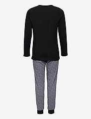 Schiesser - Girls Pyjama Long - sets - black - 2