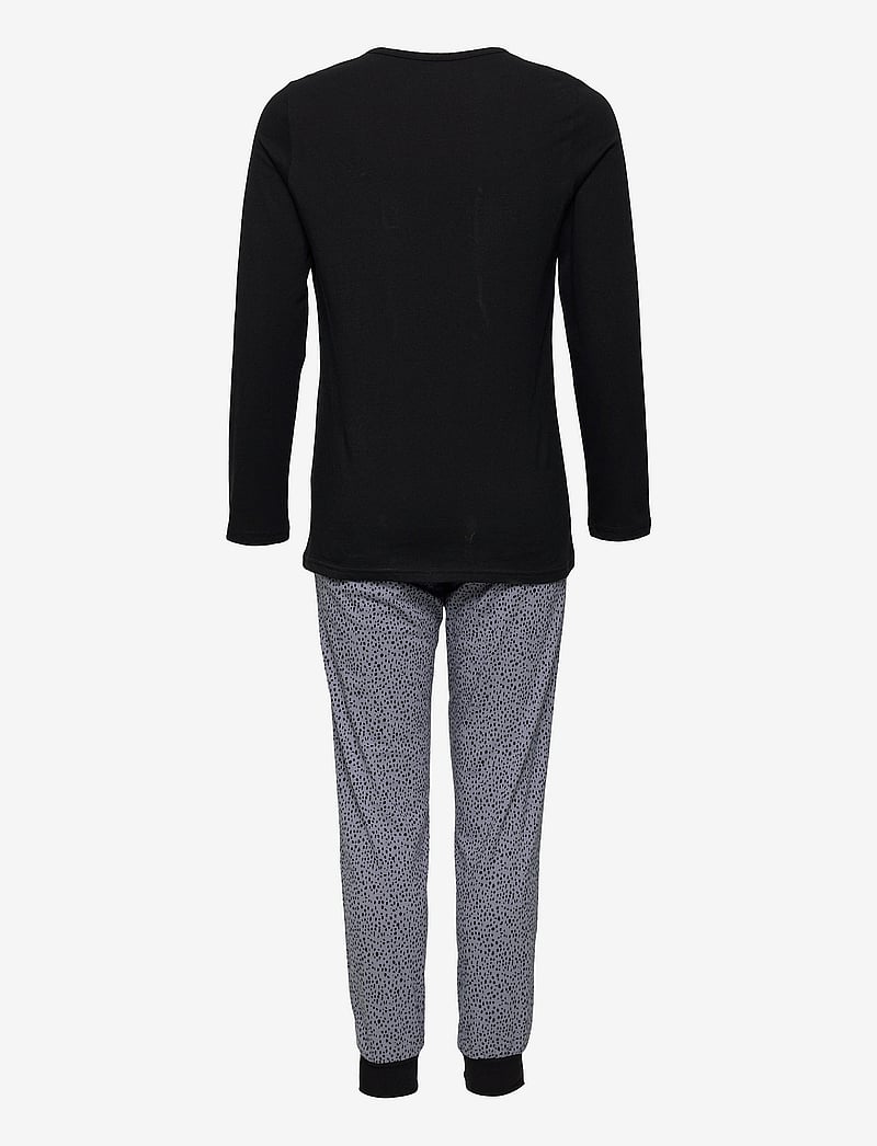 Schiesser - Girls Pyjama Long - pyjamasset - black - 2