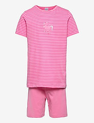 Schiesser - Girls Pyjama Short - pyjamassæt - rose - 0