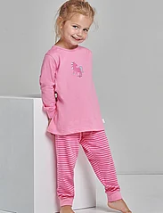 Schiesser - Girls Pyjama Long - zestawy - rose - 1