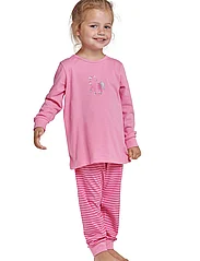 Schiesser - Girls Pyjama Long - zestawy - rose - 3